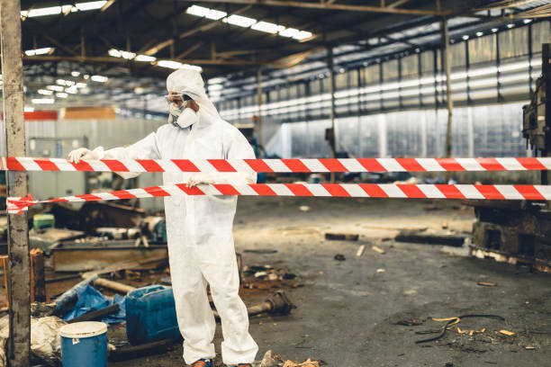 Professional Biohazard technician working in Port Norris, NJ